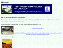Tablet Screenshot of grenlochpresby.org